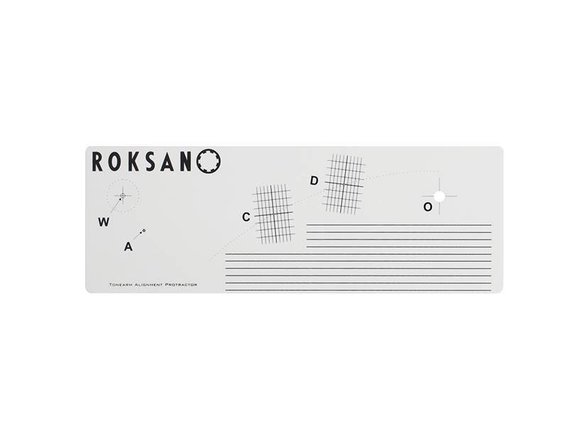 Roksan Tonearm Protractor products